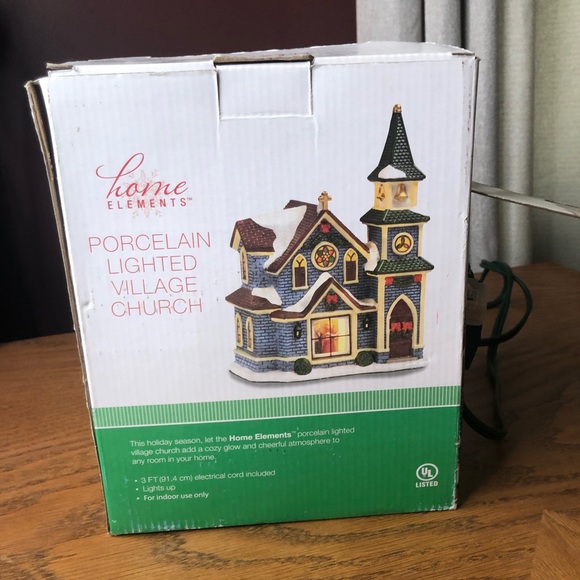 Lighted Village Church - Picture 4 of 7